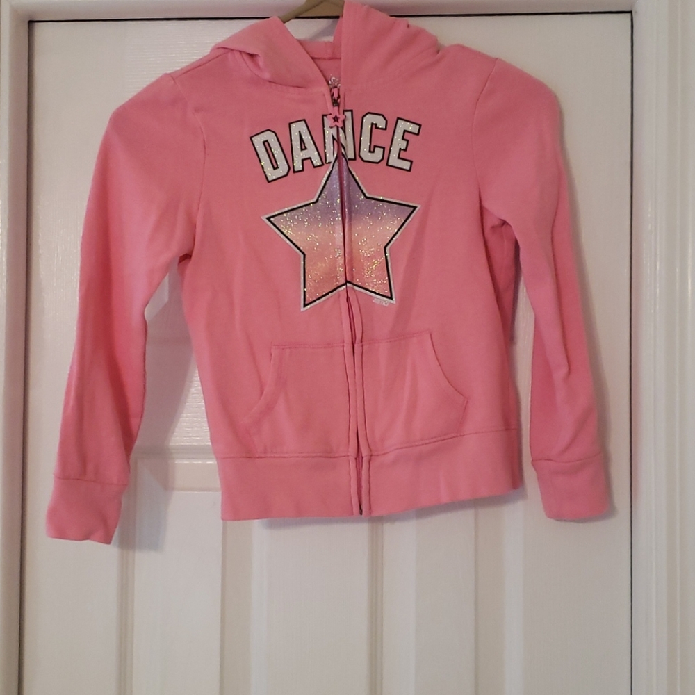 Zip hooded sweatshirt